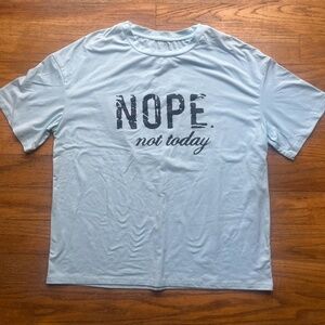 Nope. Not Today Women's Oversized Tee